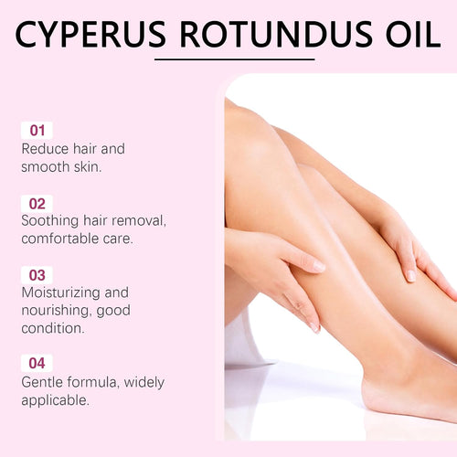 Ulei Cyperus Rotundus pentru Îngrijire După Epilare – Piele Netedă și Catifelată, 60 ml